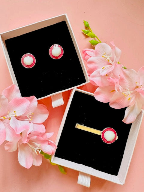 Tie Pin - Pink