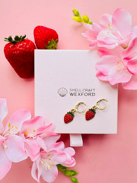 "Wexford Strawberry" Earrings