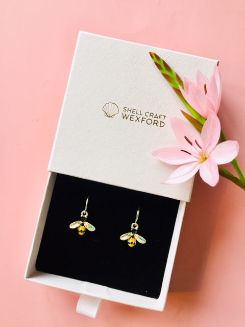 "Yellow Buzzy Bee" Earrings