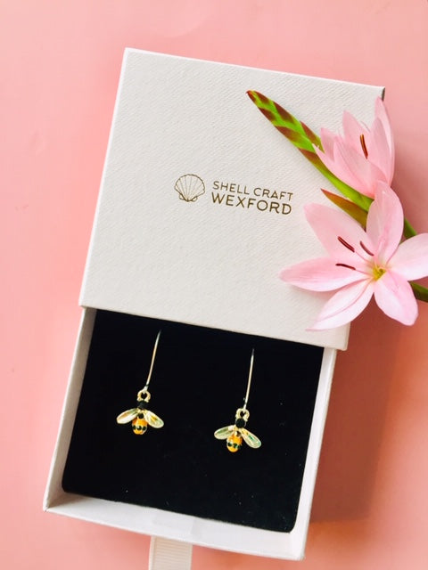 "Yellow Buzzy Bee" Earrings