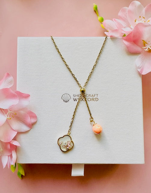 Necklace "Water Lily"