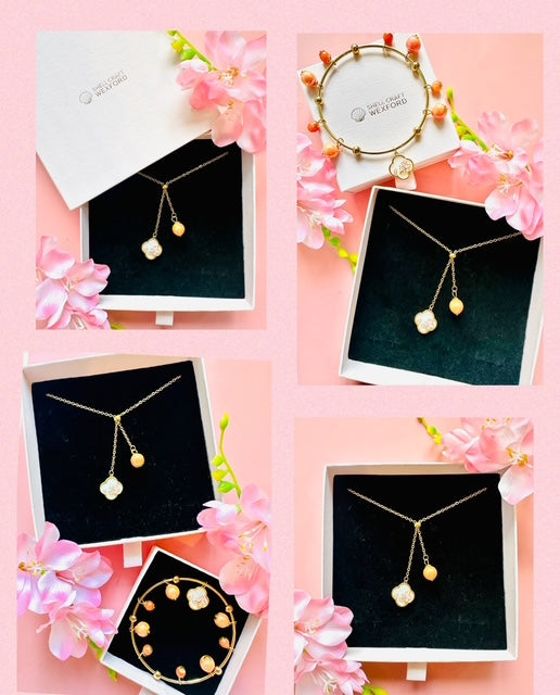Necklace "Water Lily"
