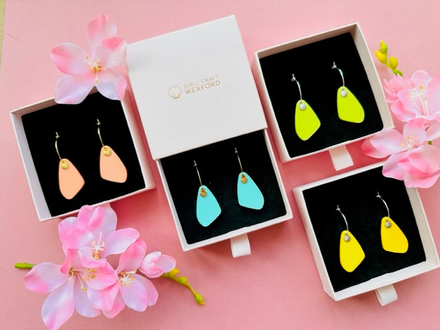 "Grace" Earrings (yellow)