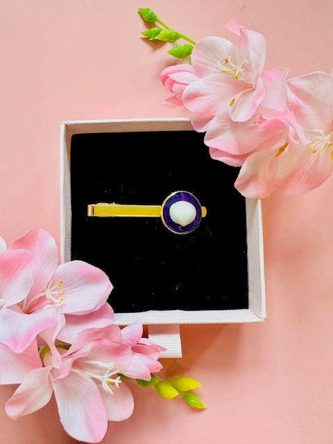Tie Pin - Purple