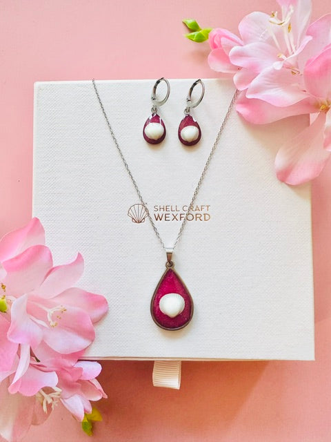 Pink Seashell Serenity Set
