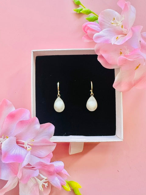 White Tide Drops - Gold