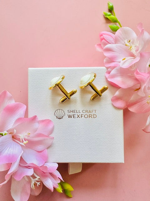 Cufflinks - White