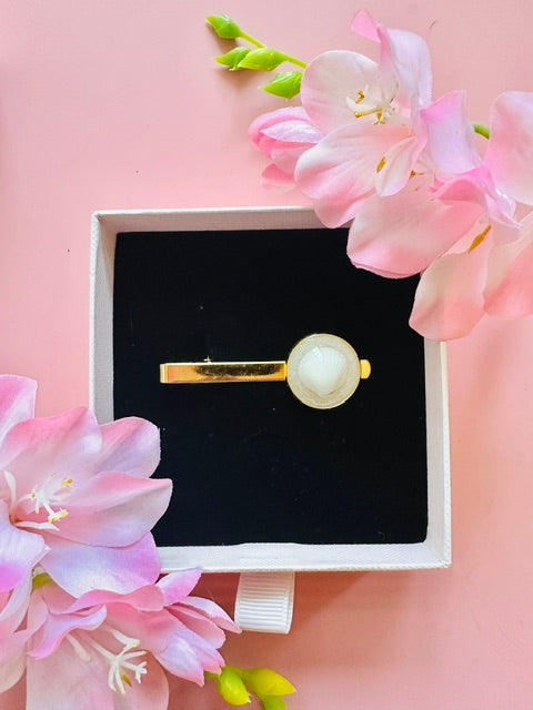Tie Pin - White
