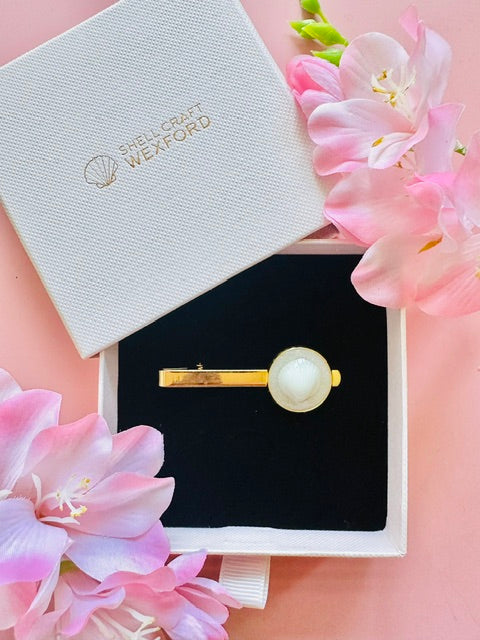 Tie Pin - White