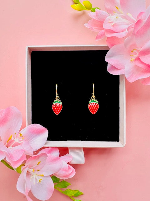 "Strawberry" Earrings