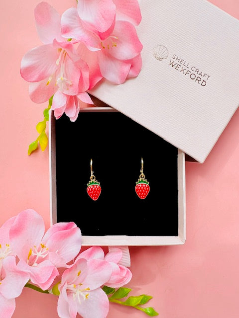 "Wexford Strawberry" Earrings