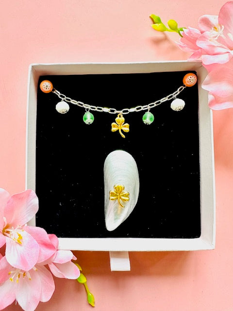 "Paddy" Bracelet & Brooch Set