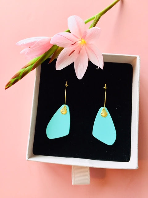 "Grace" Earrings (turquoise)