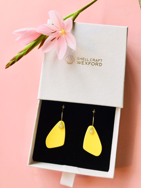 "Grace" Earrings (yellow)