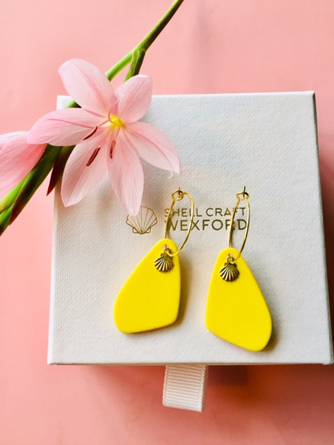 "Grace" Earrings (yellow)