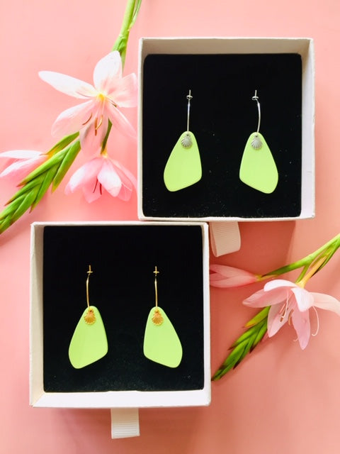 "Grace" Earrings (green)